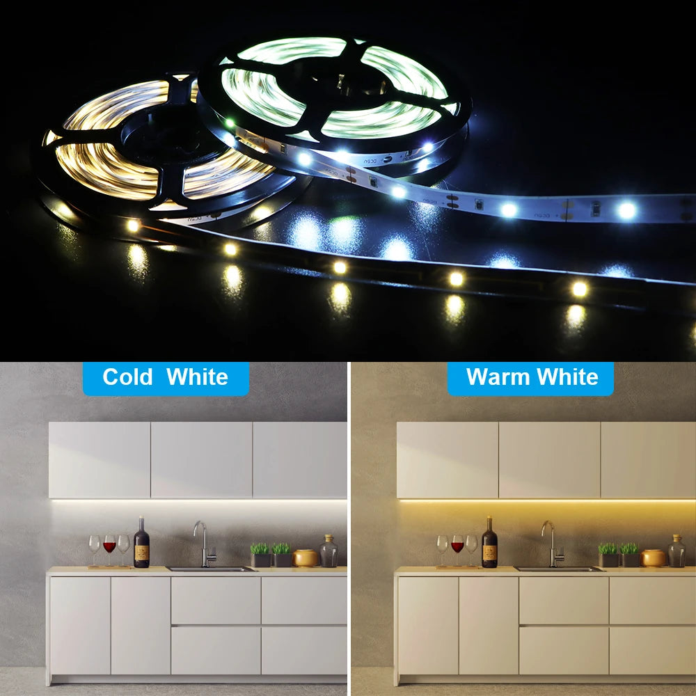 Luzes de led ativadas por movimentos